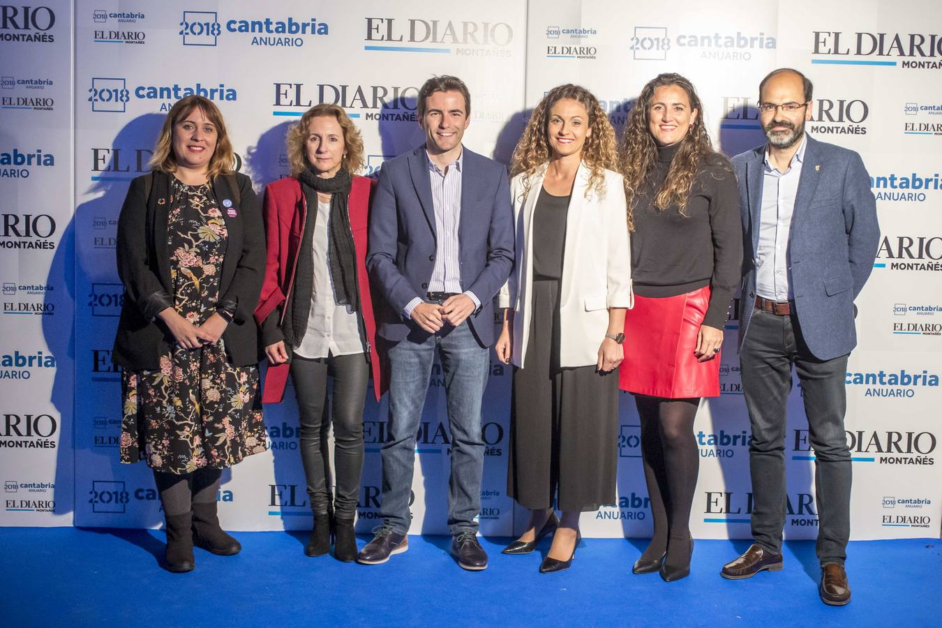 Ruth Carrasco, Isabel Fernández, Pedro Casares, Ainoa Quiñones, Zoraida Hijosa y José Luis Urraca.