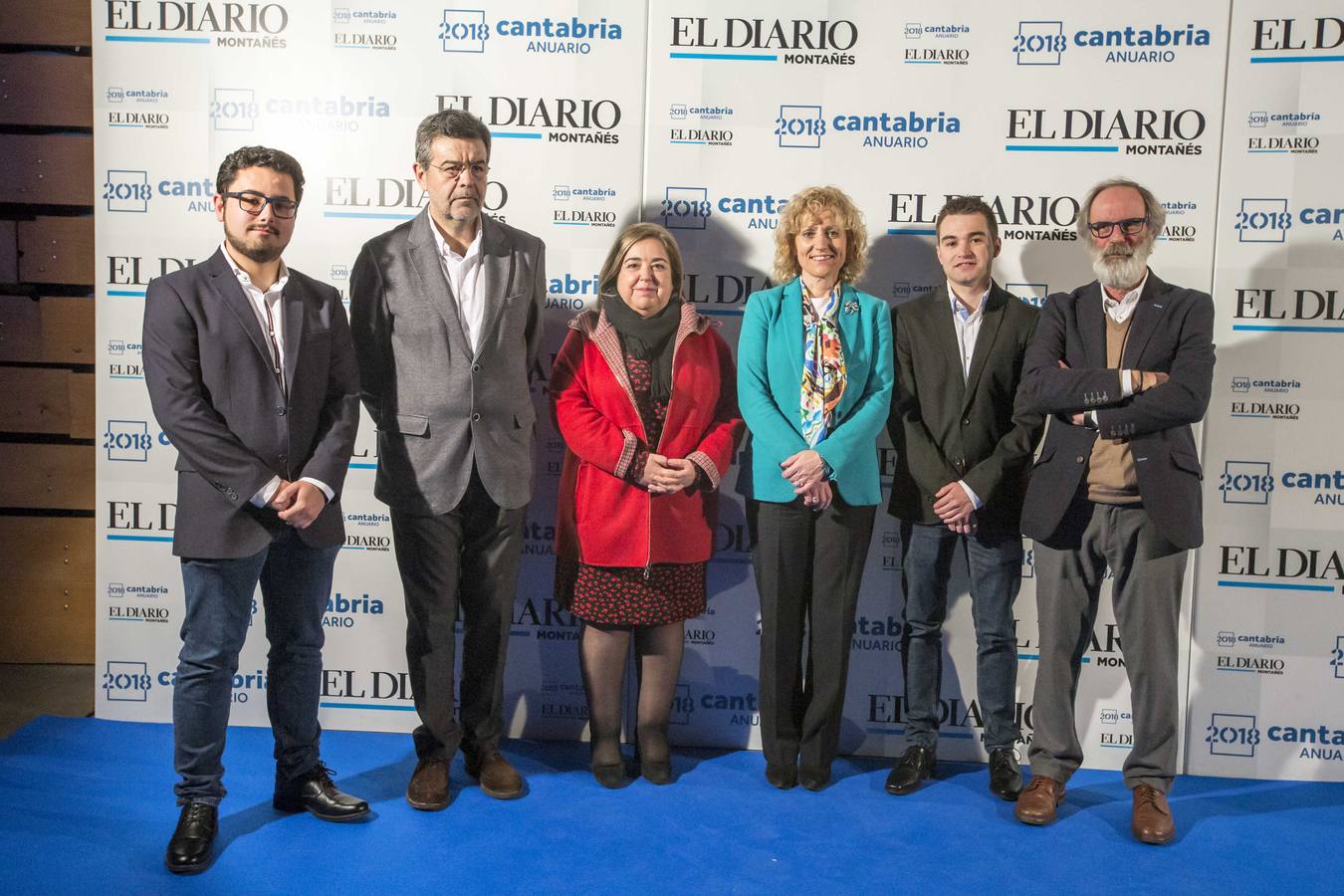 Mario Gutiérrez, Ángel Agudo, Marta Domingo, Eva Díaz Tezanos, Ivan García y Fernando Pérez. 