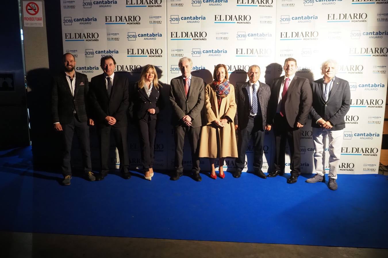 Marcos Pérez, Francisco Javier Rodríguez, Elena Vicente, José Manuel Igual, Marta Teijeiro, Antonio Fernández Rincón, Emérito Astuy y Ángel Cuevas.