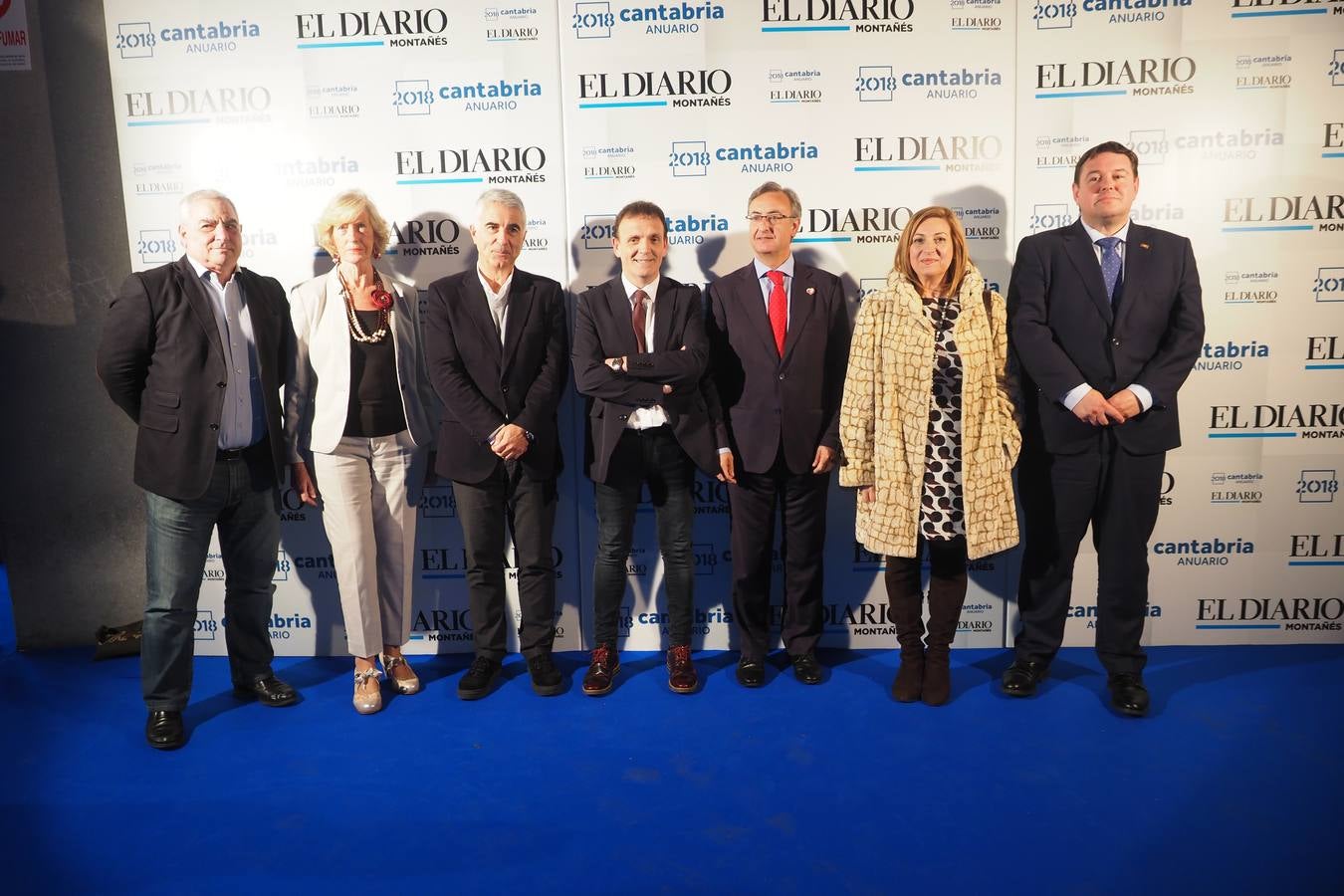 Justo Quintana, Marina Lombó, Ernesto Anabitarte, Juan Carlos Gago, Predro García Carmona, Rosa valdés y Bernardo Colsa.