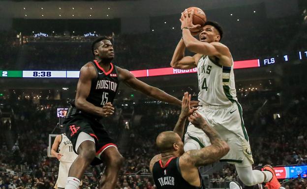 Bucks y Rocktes, serán dos de los principales candidatos para destronar a los Warriors.