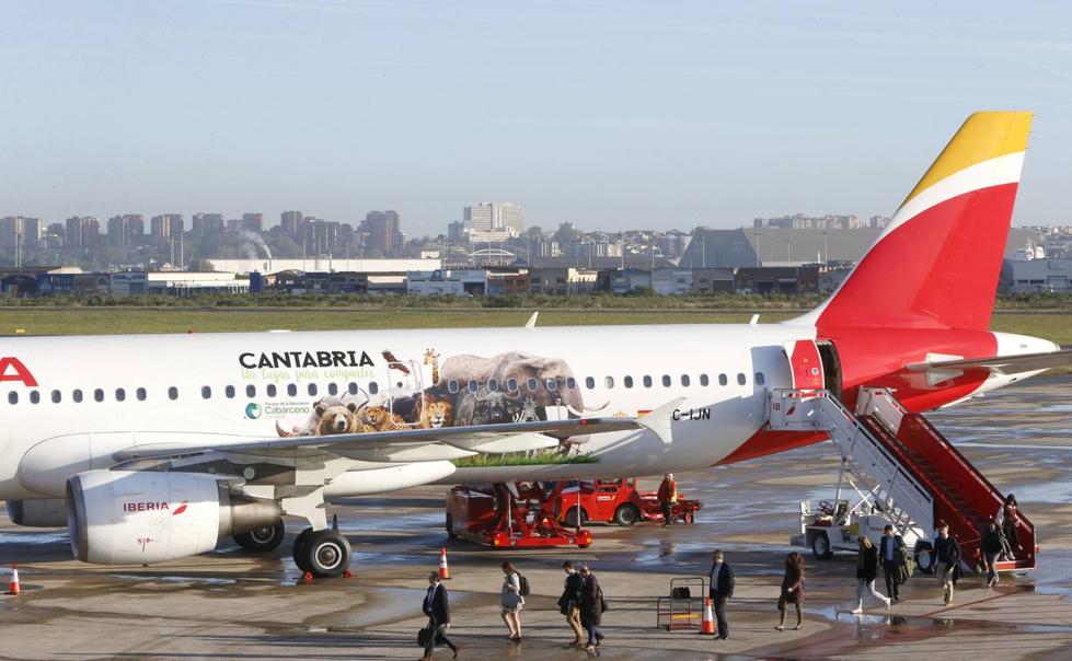 Vídeo promocional de la compañía Iberia del nuevo avión vinilado con animales de Cabárceno.