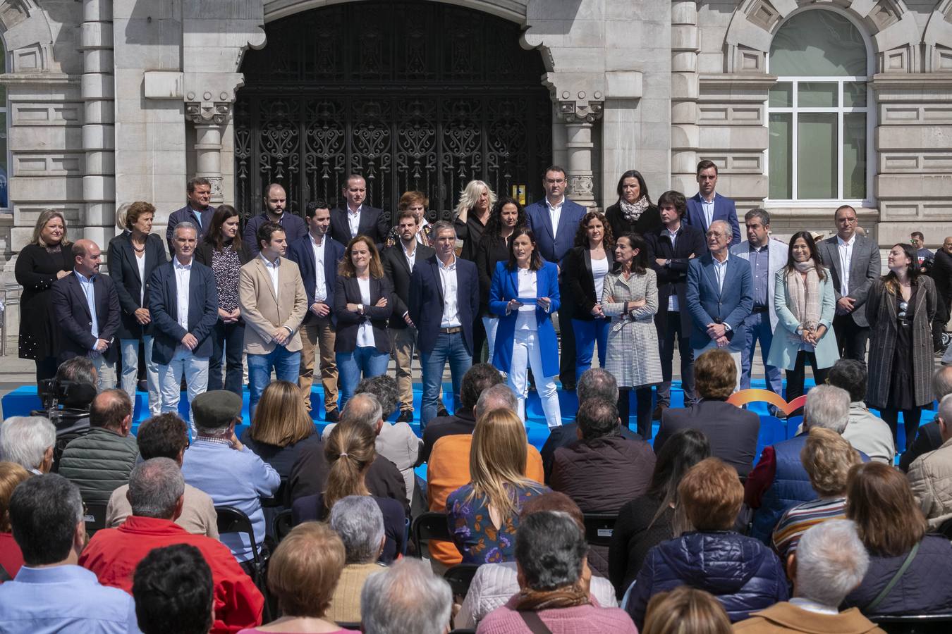 De izquierda a derecha, Víctor González Huergo, Noemí Méndez y Margarita Rojo.