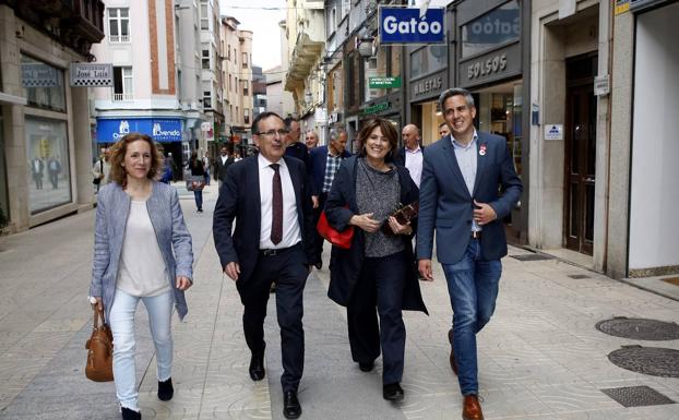 La ministra de Justicia visita Torrelavega para subrayar el compromiso de Pedro Sánchez con la ciudad