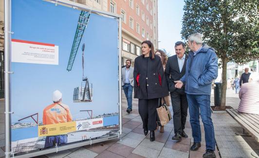 Igual y Mañanes visitaron hoy la muestra