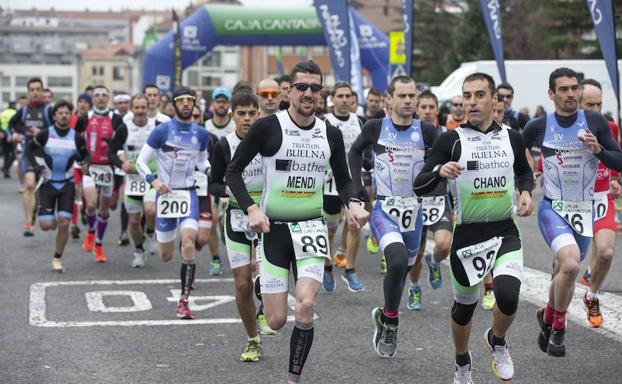 Una pasada edición del Duatlón Ciudad de Torrelavega. 