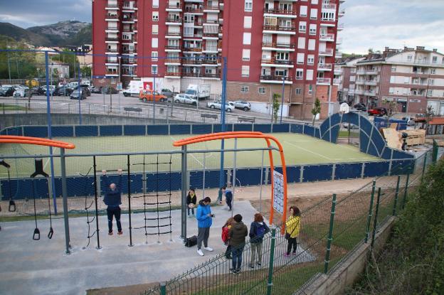 Nueva área deportiva en La Rañada