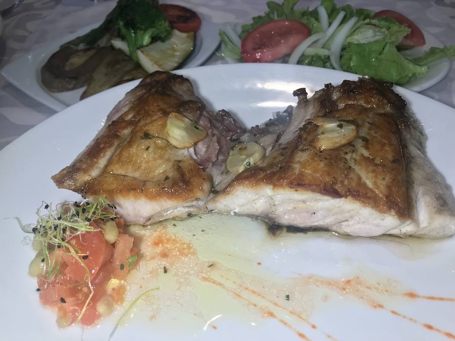 Ventresca de corvina. 