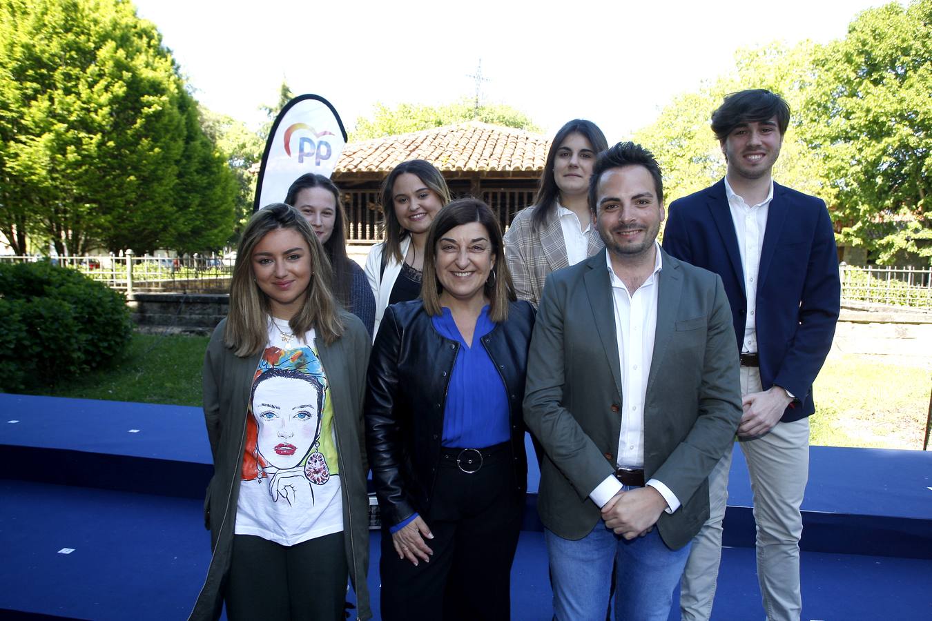 Los populares cántabros han presentado a sus candidatos en la Casa de Juntas de Puente San Miguel, en Reocín.