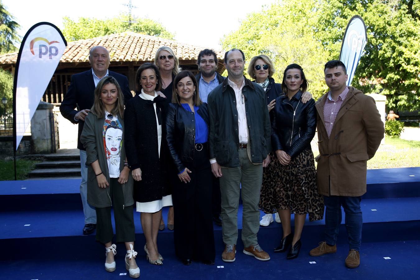 Los populares cántabros han presentado a sus candidatos en la Casa de Juntas de Puente San Miguel, en Reocín.