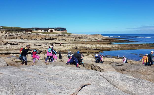 Una quedada para limpiar playas del norte