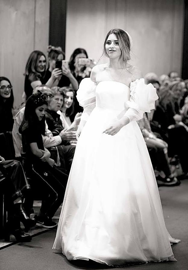 Diseño de novia del cántabro Ángel Palazuelos.