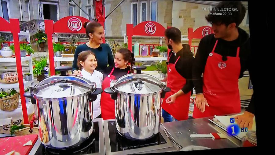 El Palacio de La Magdalena se convirtió en localización de exteriores del 'talent' de cocina de TVE