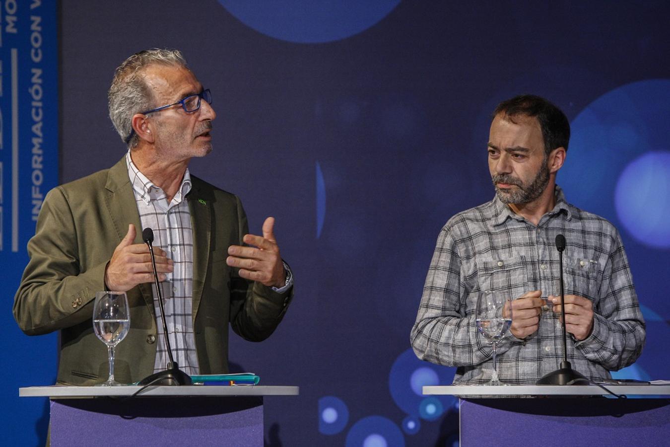 Ángel Bercedo (Vox), Ivan Martínez (ACPT), Javier López Estrada (PRC), Marta Fernández Teijeiro (PP), José Manuel Cruz Viadero (PSOE), Blanca Rosa Gómez Morante (Torrelavega Sí), David García (Unidas Podemos) y Julio Ricciardiello (Ciudadanos) se enfrentaron en el evento organizado por El Diario Montañés