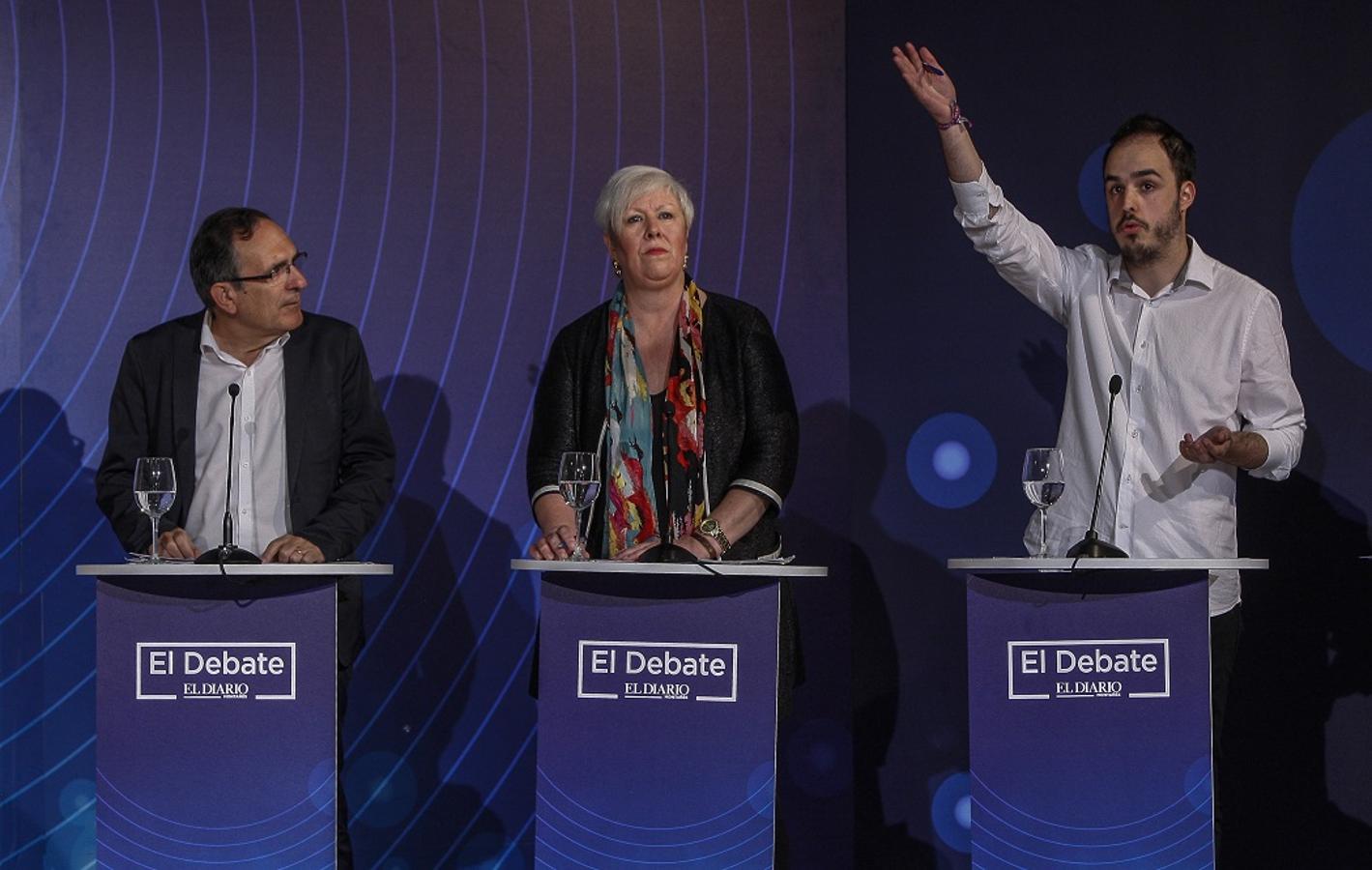 Ángel Bercedo (Vox), Ivan Martínez (ACPT), Javier López Estrada (PRC), Marta Fernández Teijeiro (PP), José Manuel Cruz Viadero (PSOE), Blanca Rosa Gómez Morante (Torrelavega Sí), David García (Unidas Podemos) y Julio Ricciardiello (Ciudadanos) se enfrentaron en el evento organizado por El Diario Montañés