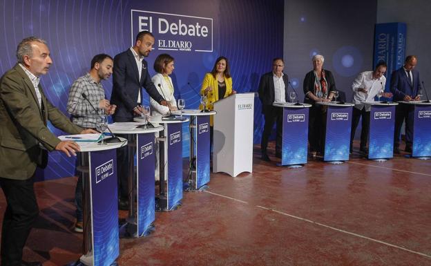 Los mejores momentos del debate en Torrelavega