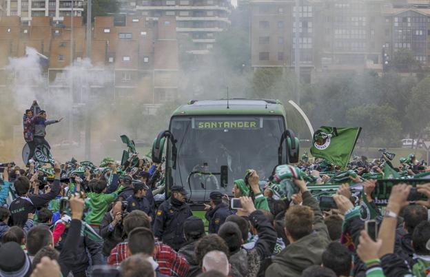 La afición tiene previsto realizar otro espectacular recibimiento a su equipo.