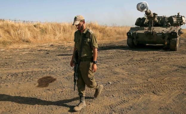 Un soldado israelí. 