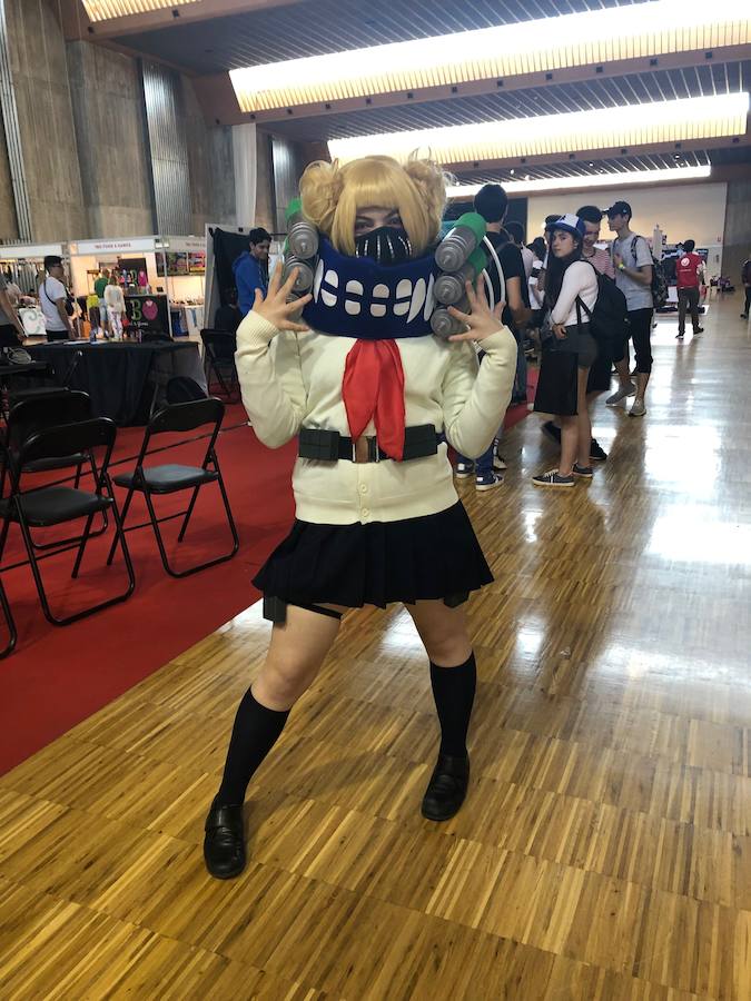 Shalimar García – Edad 14 años – Santander – Cosplay – Toga Himiko del anime 'Boku no hero academia'.