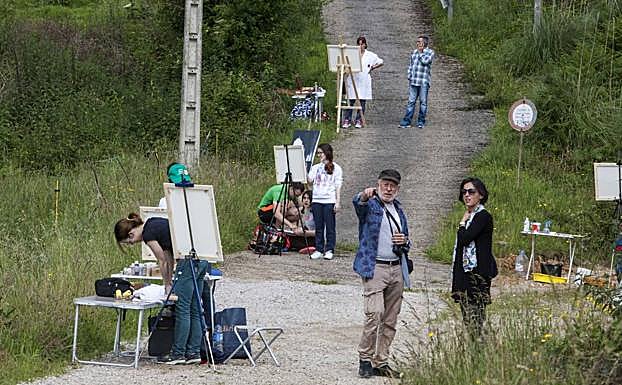 Este miércoles finaliza el plazo para apuntarse al Certamen de Pintura Rápida al Aire Libre 2019 de Camargo