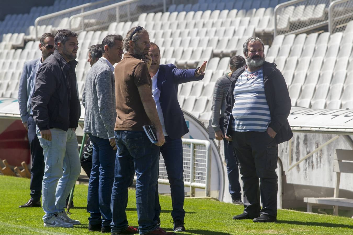 Durante la mañana de hoy, miembros y técnicos de LaLiga han visitado las instalaciones del Racing por su reciente incorporación a Segunda División.