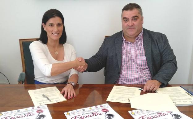 Firma del convenio.