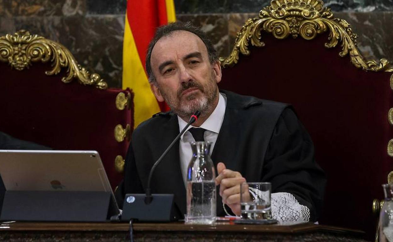 Fotografía de archivo del presidente del tribunal y ponente de la sentencia, Manuel Marchena. 