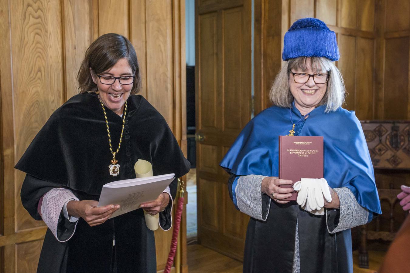 Acto de investidura como doctora Honoris Causa de la Premio Nobel Donna Strickland en el Palacio de la Magdalena