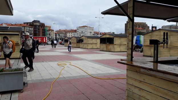 El equipo de gobierno ha recuperado las casetas de feria que instauró el PP y suprimió CastroVerde. 