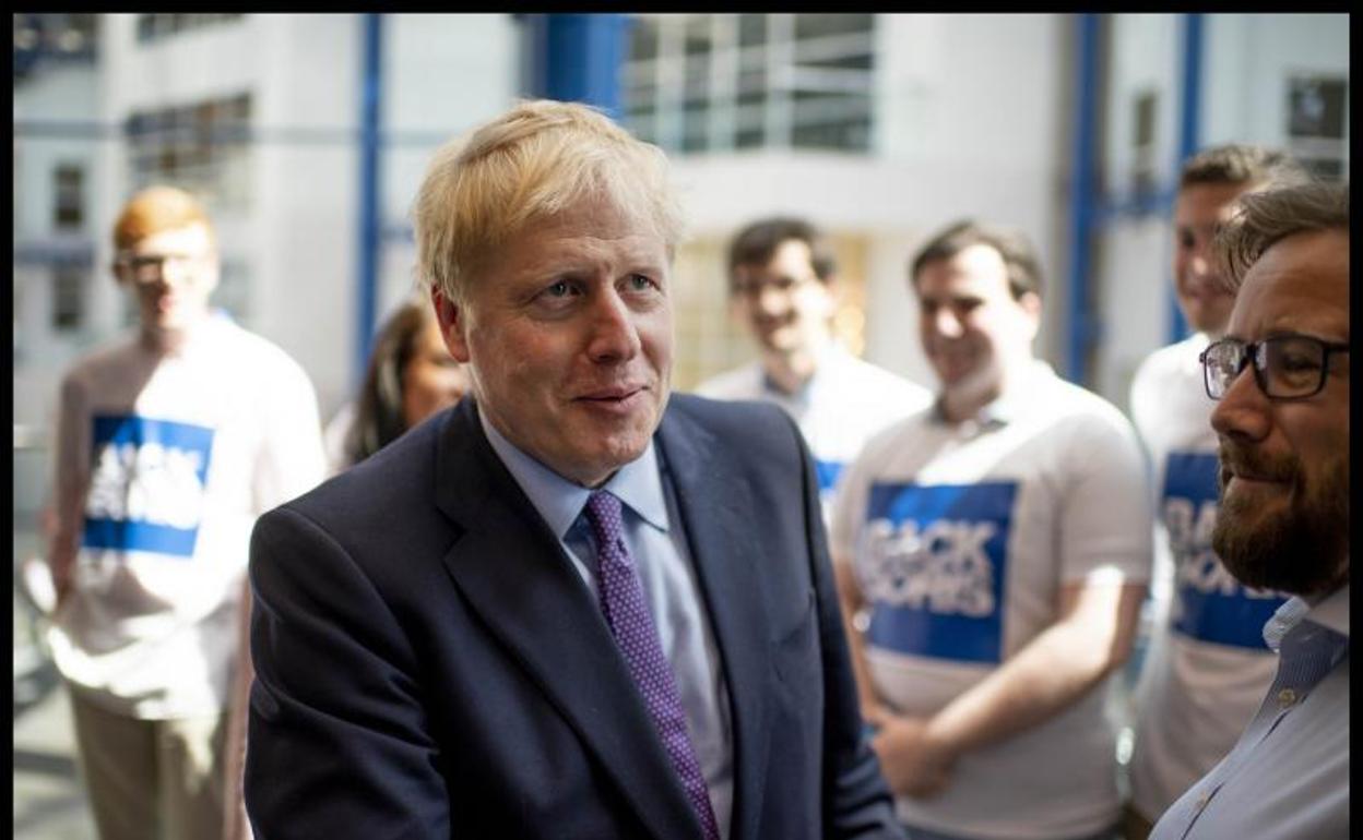 Boris Johnson, líder conservador. 