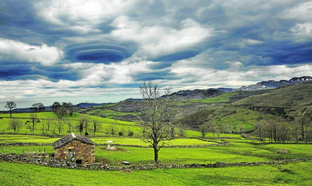 Las cabañas identifican y otorgan singularidad al paisaje pasiego. 