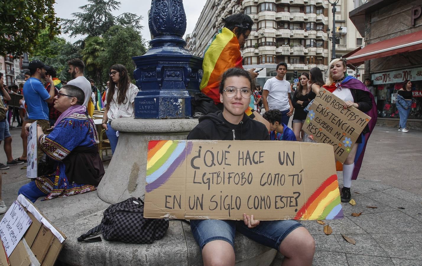 Fotos: La manifestación por el Día del Orgullo por el centro de Santander