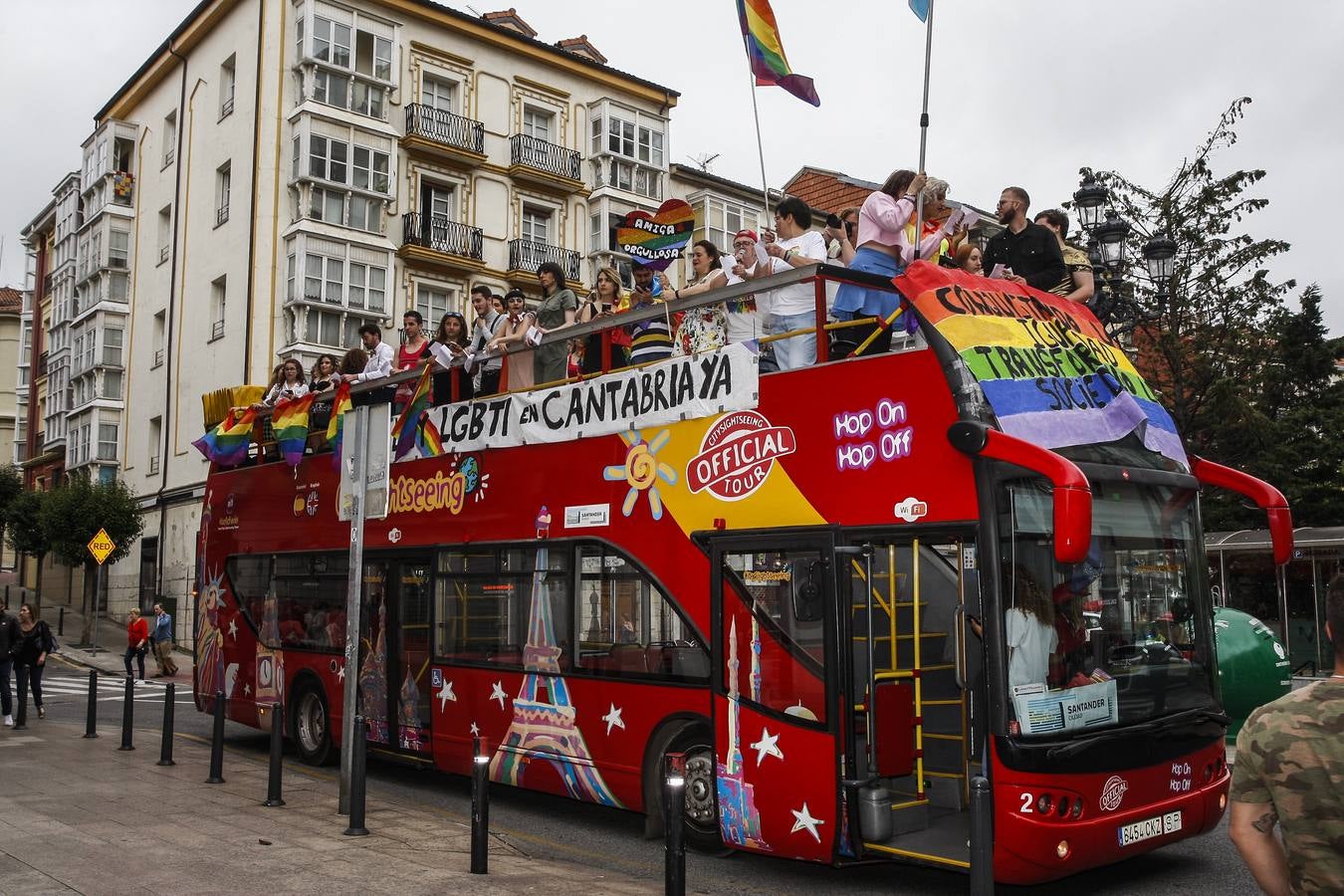 Fotos: La manifestación por el Día del Orgullo por el centro de Santander