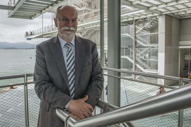 Enrique García, en el Centro Botín de Santander, donde participó ayer en el curso sobre emociones en la primera infancia. :