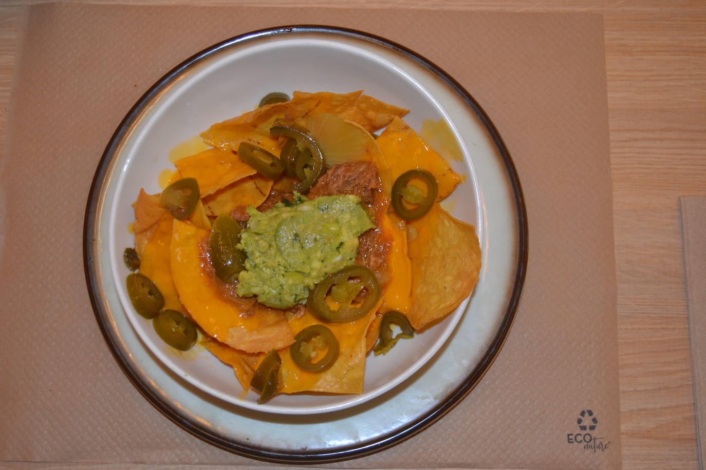 La especialidad de la casa son los nachos Soul, con pulled pork, guacamole, queso cheddar y jalapeños 