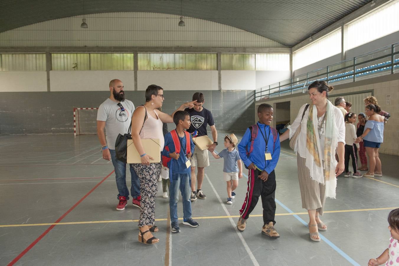 Fotos: Llegada de los niños saharauis a Cantabria