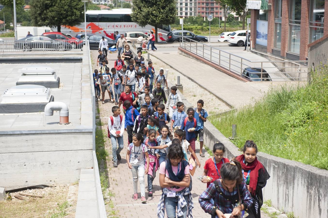 Fotos: Llegada de los niños saharauis a Cantabria