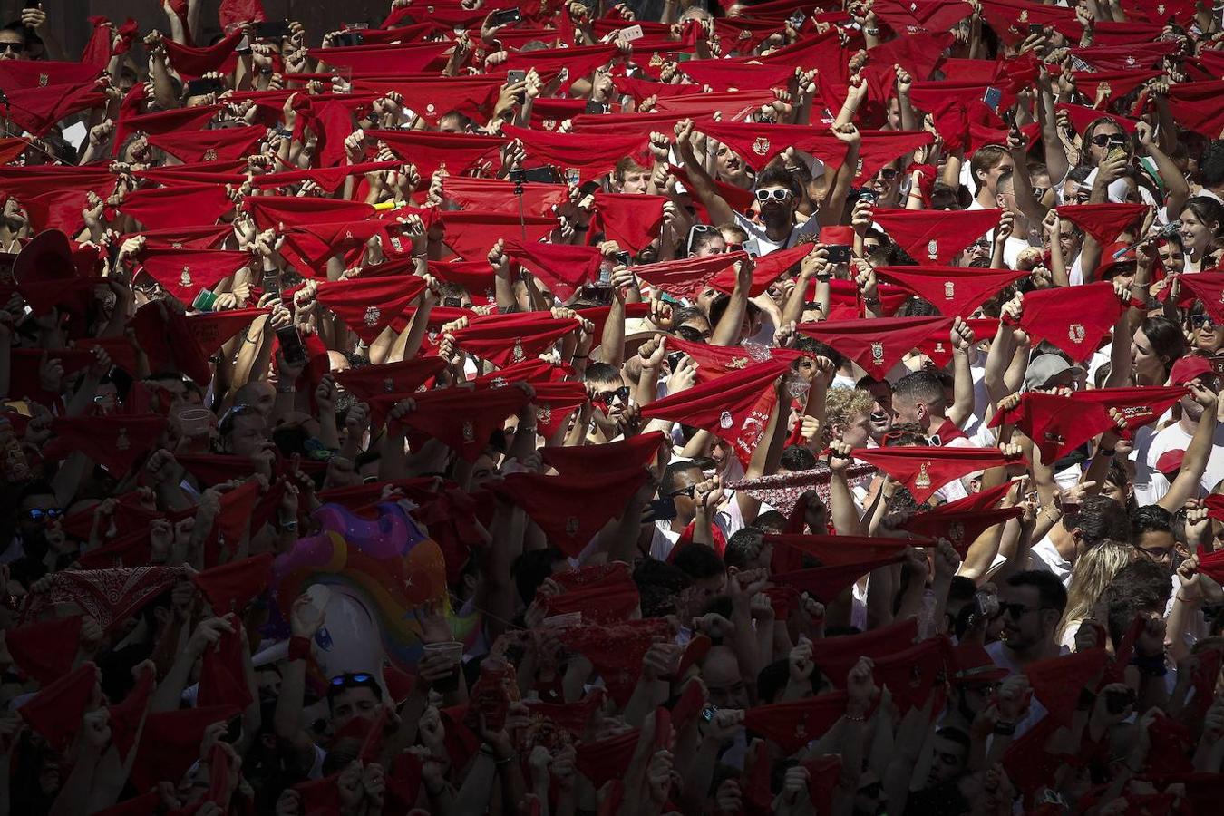 Fotos: El chupinazo de los Sanfermines 2019, en imágenes