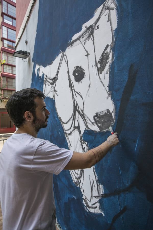 Fotos: El arte urbano empieza a desvelar su nuevo Santander