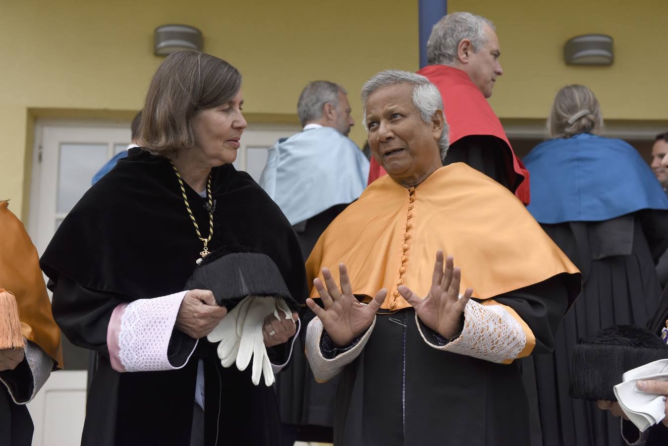 Fotos: Yunus, Doctor Honoris Causa de la UIMP