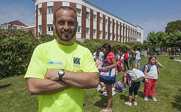 Fernando Penilla, en el complejo de La Albericia.