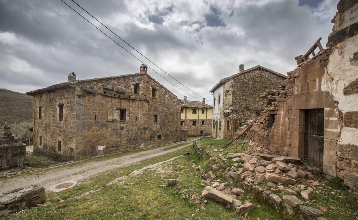 Las casas tradicionales de Valderredible. 