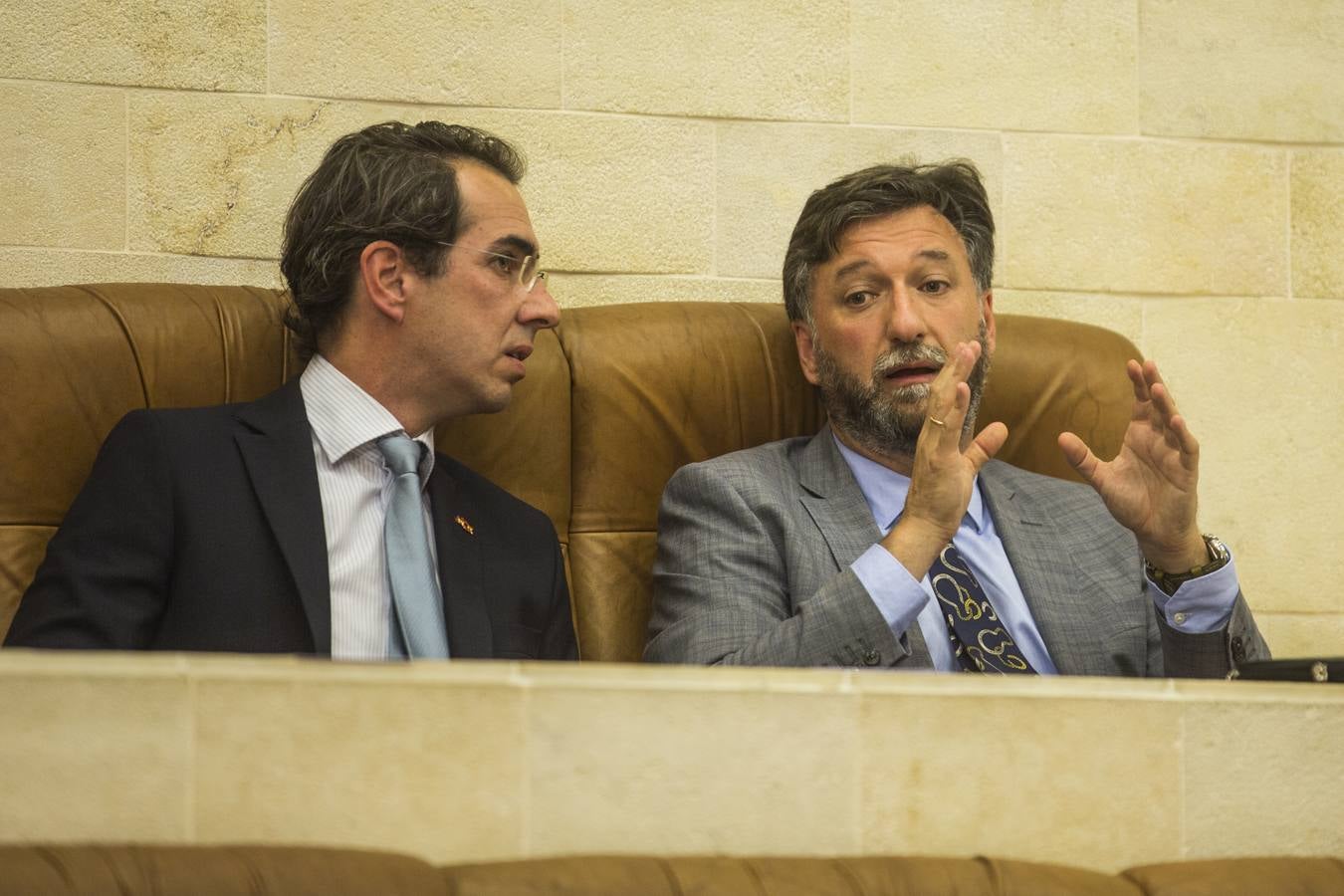 Fotos: Pleno para elegir el senador autonómico de Cantabria. Los consejeros se estrenan en su bancada