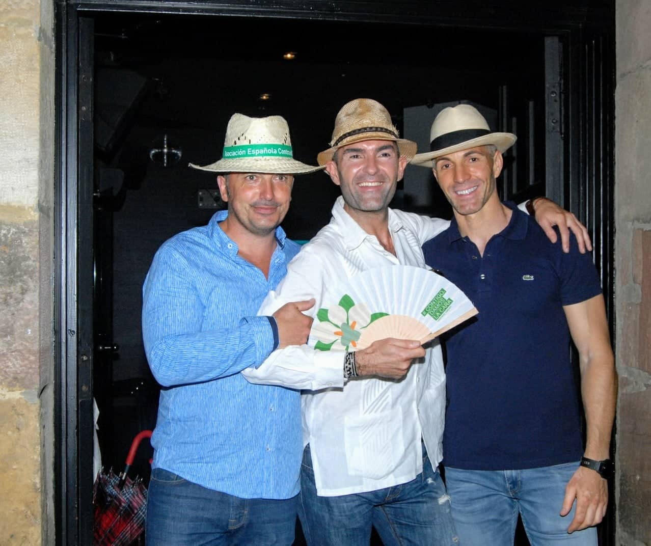 Tuli Mateo, José Luis Callejo y Choche Saiz.