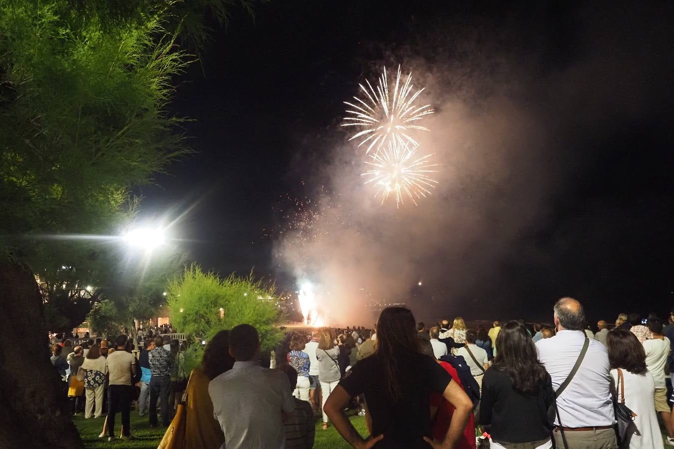 Fotos: Así se vieron los fuegos artificiales en El Sardinero