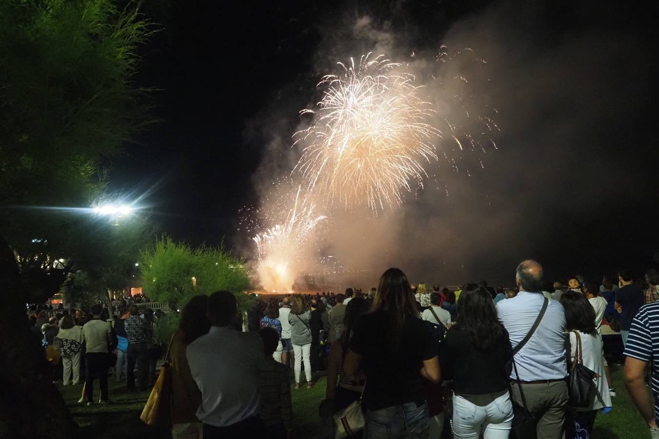 Fotos: Así se vieron los fuegos artificiales en El Sardinero