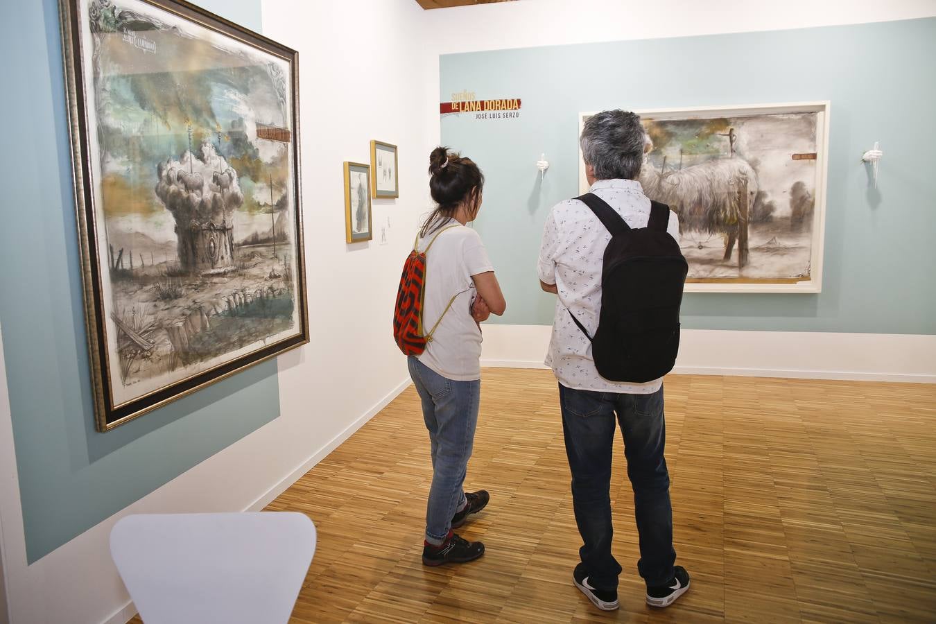 Artesantander, que acoge seis propuestas del galerismo cántabro, refuerza su ligazón entre el entramado cultural local y el mundo del arte 