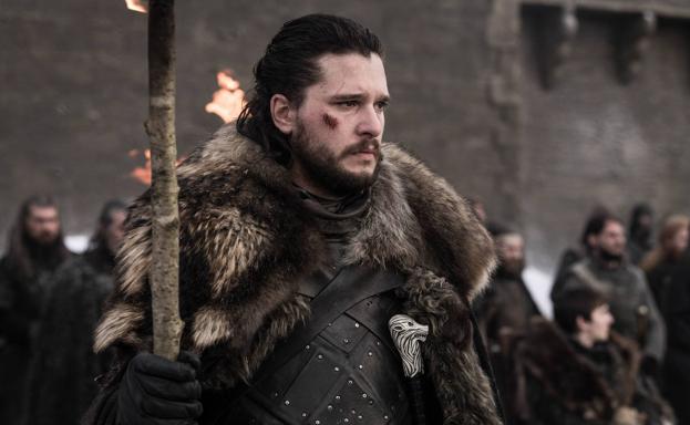 El actor Kit Harington, que interpreta a Jon Snow, en la 8ª temporada de 'Juego de Tronos'.