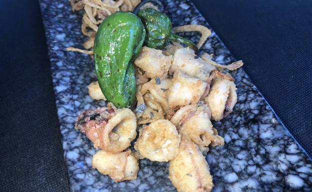 Rabas de chipirón.