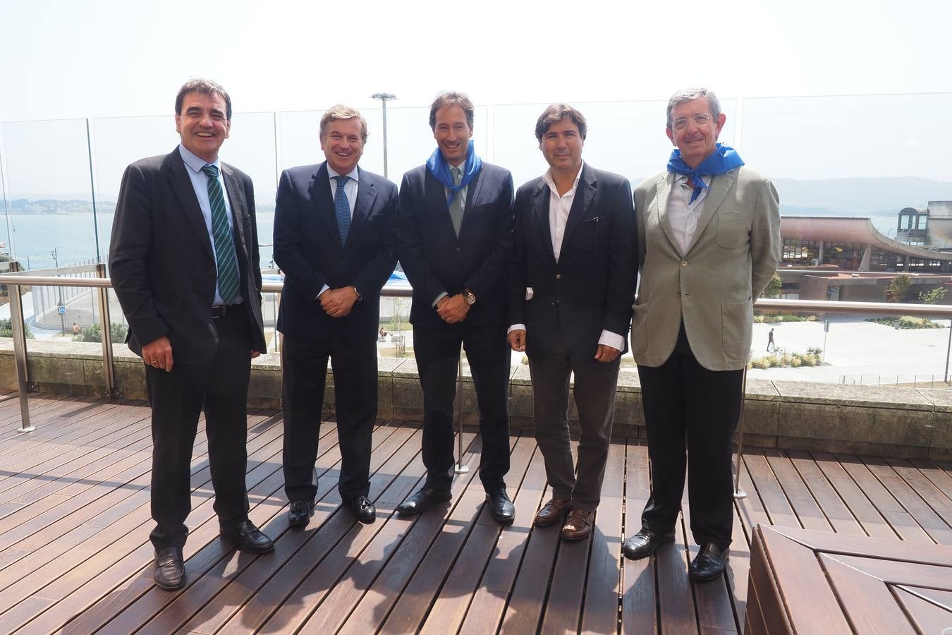 Ignacio Pérez, Carlos Hazas, José Luis Gochicoa, Jaime González y Luis Revenga. 